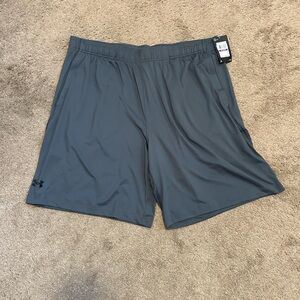 Under Armour Gray Athletic Shorts Moisture-Wicking Performance